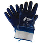 NITRAS nitrile gloves, white / blue