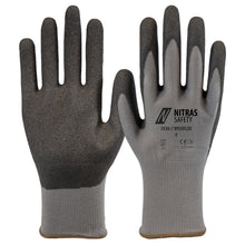 NITRAS NYLOFLEX, assembly gloves, gray / black