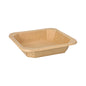 Die Starpak 25 Lunchboxen, Pappe eckig von Starpak sind rechteckige Lebensmittelschalen aus brauner Pappe mit leicht abgewinkelten Seiten – eine umweltfreundliche Wahl zum Servieren von Mahlzeiten.
