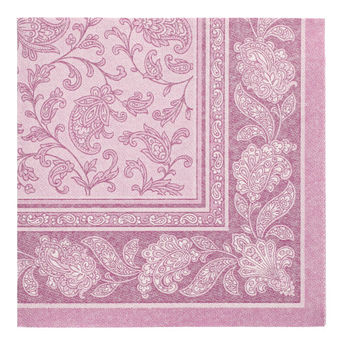 Die quadratische lila Serviette PAPSTAR 50 Servietten "ROYAL Collection" von PAPSTAR GmbH, 40x40 cm mit 1/4 Falz, besticht durch ihr hochwertiges Design und ihre hochwertigen Materialien.