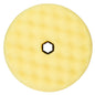 3M™ Perfect-It™ Polishing Foam Pad fine, Quick Connect System, Yellow, Waffle Shape, 150 mm, 50879 | Pack (1 piece)