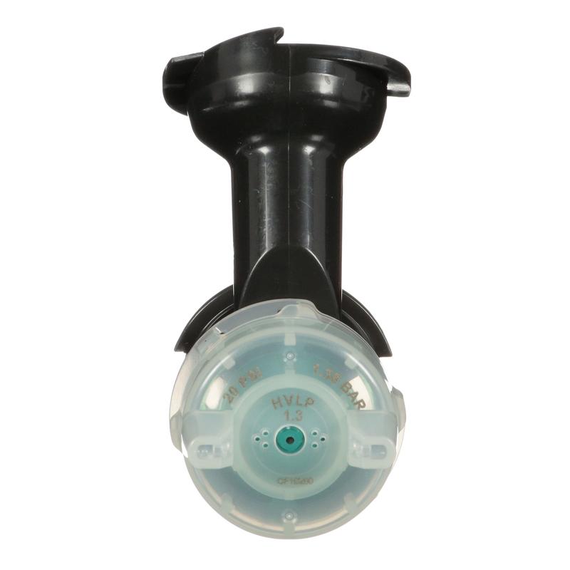 3M™ HVLP Heavy Duty Gravity Cup Nozzle Head, Green, 1.3mm, 26713 | Pack (1 piece)