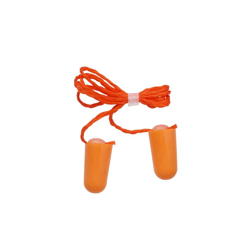3M™ earplugs, with cord, 1110 | Pack (100 pairs)