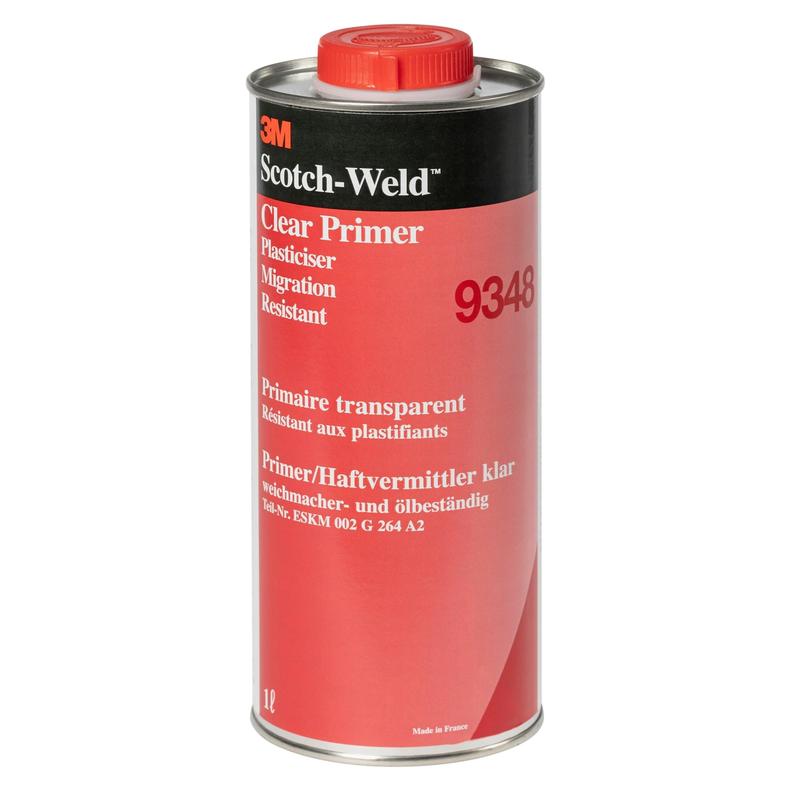 3M™ Acetone-Based Primer 9348, Transparent, 1L | Canister (1L)