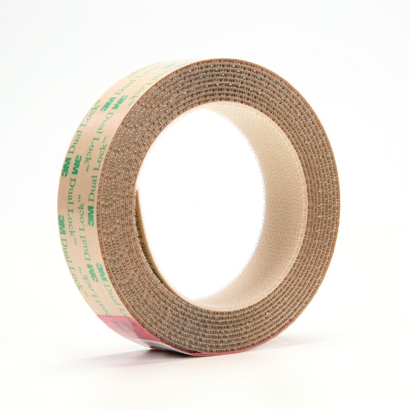 3M™ Dual Lock™ Low Profile Flexible Snap Fastener TB4570, Transparent, 25 mm x 3 m, 1.7 mm, 110 heads/cm², Outdoor | Bag (1 piece)