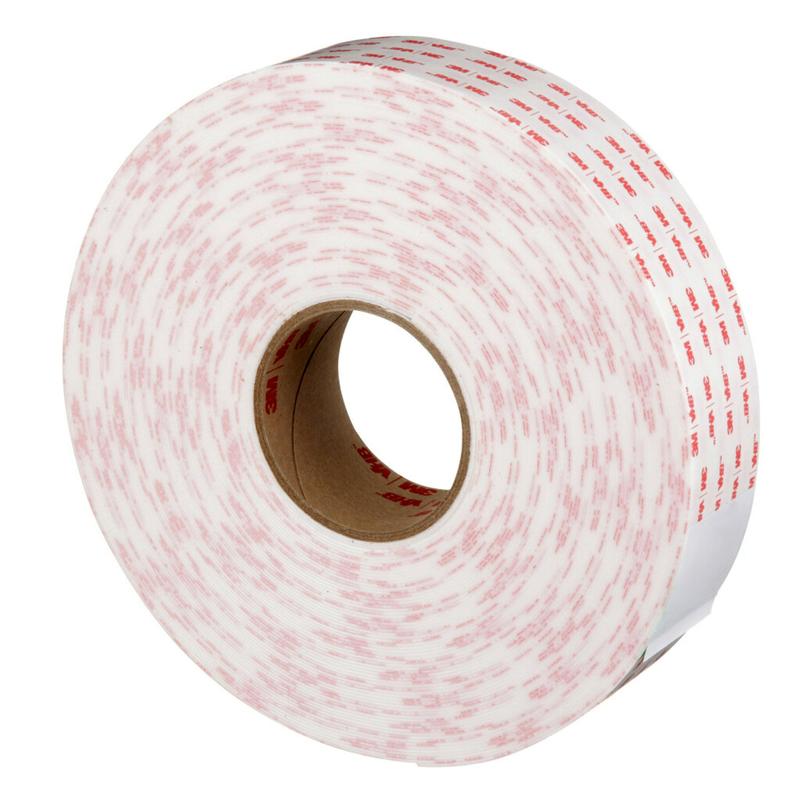 3M™ VHB™ Tape 4950F, White, 33m - High Performance Adhesive Tape