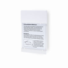 PS wall holder without print (white) | Pack (1 piece)