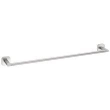 tesa Esteetic Handtuchstange, Edelstahloptik, inkl. Klebelösung, 63cm