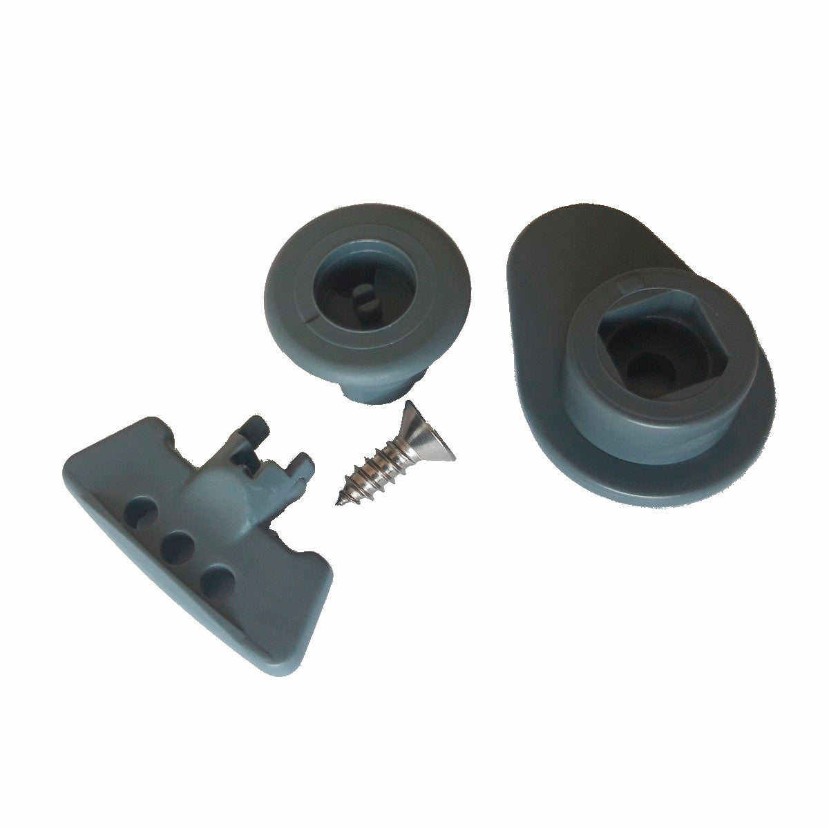 Auf weißem Hintergrund ist das DI Protect Ersatzschloss für Türen (1 Stück) von Diversey Deutschland GmbH & Co. OHG, das als Ersatzschloss für die Seitentür eines DI Protect Trolleys konzipiert ist und zuverlässigen Schutz gewährleistet.