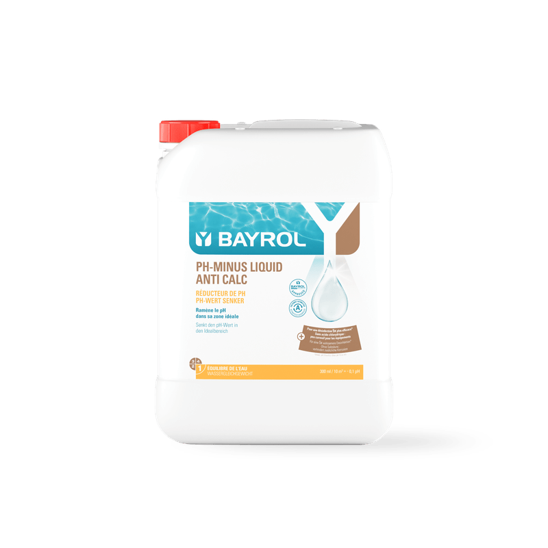 BAYROL pH-Minus Liquid Anti Calc 20 L Concentrate for Lowering a pH Value | Canister (20 l) 