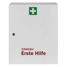 MADRID First Aid Cabinet, Standard Contents, DIN 13169