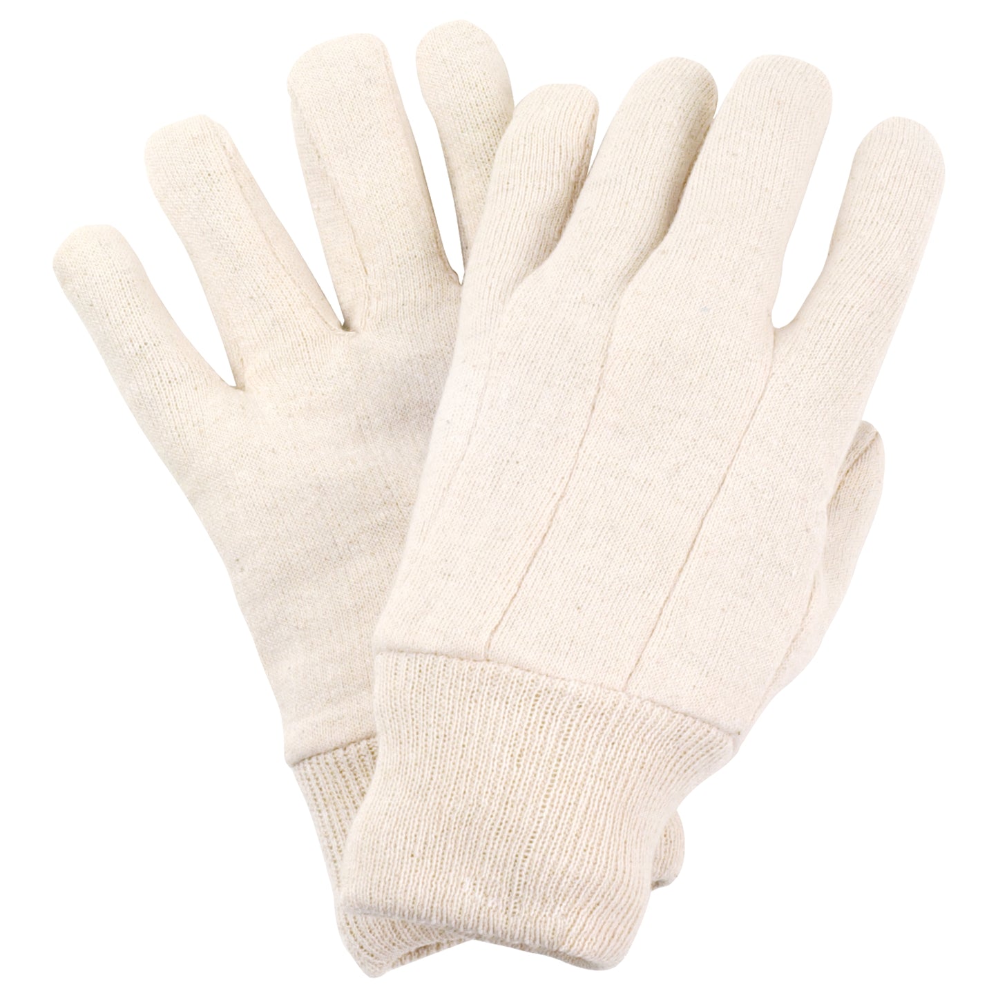 NITRAS cotton jersey gloves, natural cotton jersey | Pack (12 pairs)