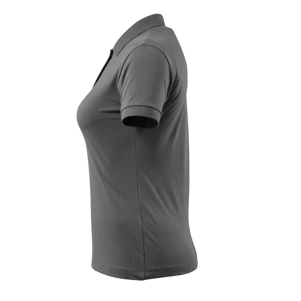 MASCOT® Grasse women's polo shirt, dark anthracite