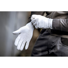 NITRAS cotton jersey gloves, natural cotton jersey | Pack (12 pairs)