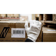 NITRAS cotton jersey gloves, natural cotton jersey | Pack (12 pairs)