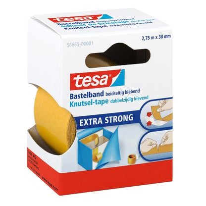 tesa Bastelband, 2,75 m x 38 mm, weiß