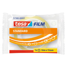 Tesafilm Standard, transparent, in a flow pack, 10 m x 15 mm