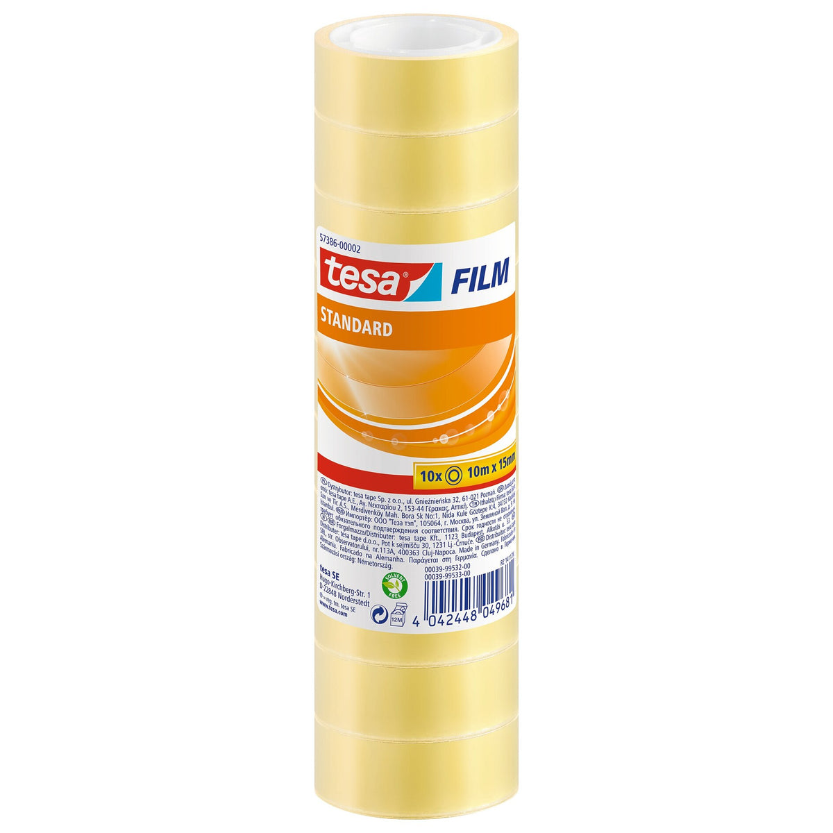 tesafilm standard, transparent 10 m x 15 mm