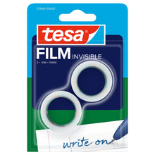 tesafilm INVISIBLE, matte white, in blister pack, 10 m x 19 mm