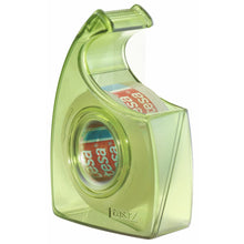 tesa HAND DISPENSER EASY CUT RECYCLED Hand Dispenser, green, with tesafilm Clear Recycled 33 m x 19 mm