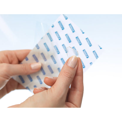 tesa Tack transparent, Klebepads XL – Anwendung