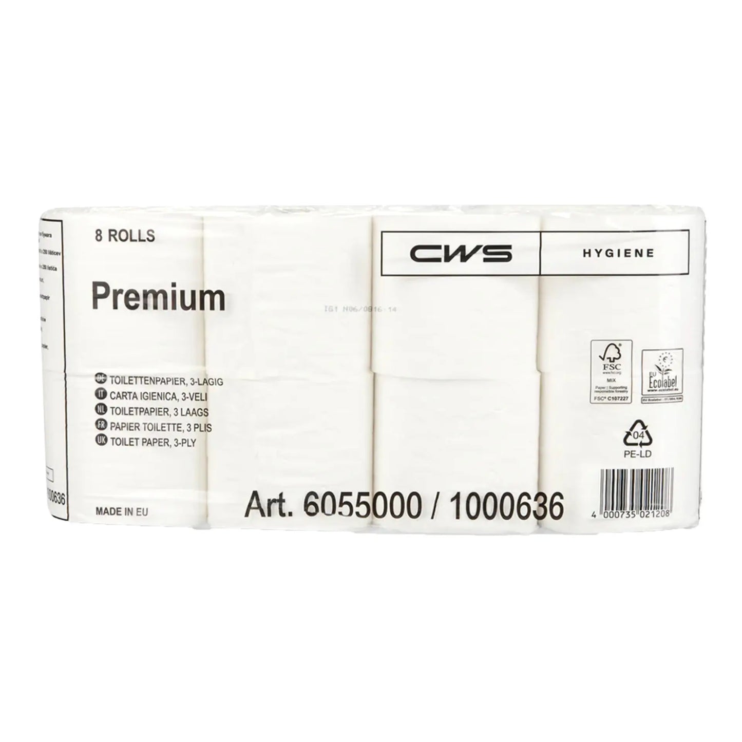 CWS toilet paper Supersoft | Carton (64 rolls)