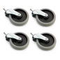 Numatic swivel castors