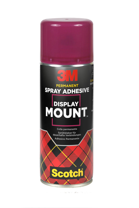Eine 400 ml Dose 3M™ Scotch® DisplayMount™ Klebespray von 3M Deutschland GmbH, geliefert als Einzelpackung (1 Dose/Packung).