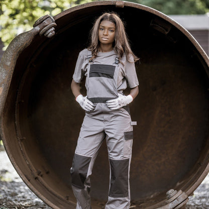 NITRAS MOTION TEX LIGHT, dungarees, gray / black