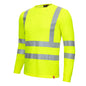 NITRAS MOTION TEX VIZ, high-visibility long-sleeved shirt