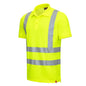 NITRAS MOTION TEX VIZ, high visibility polo shirt