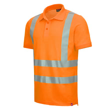 NITRAS MOTION TEX VIZ, high visibility polo shirt