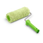 The Nölle Profi Brush painter roller lambswool 18 cm with plastic handle is shown diagonally on a white background.