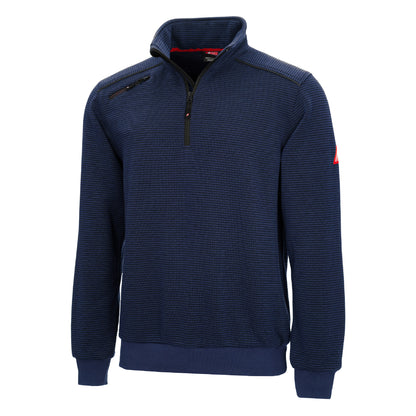 NITRAS MOTION TEX PLUS, sweater, navy blue
