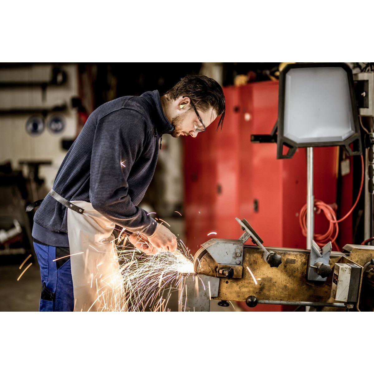 NITRAS MOTION TEX PLUS, sweater, navy blue