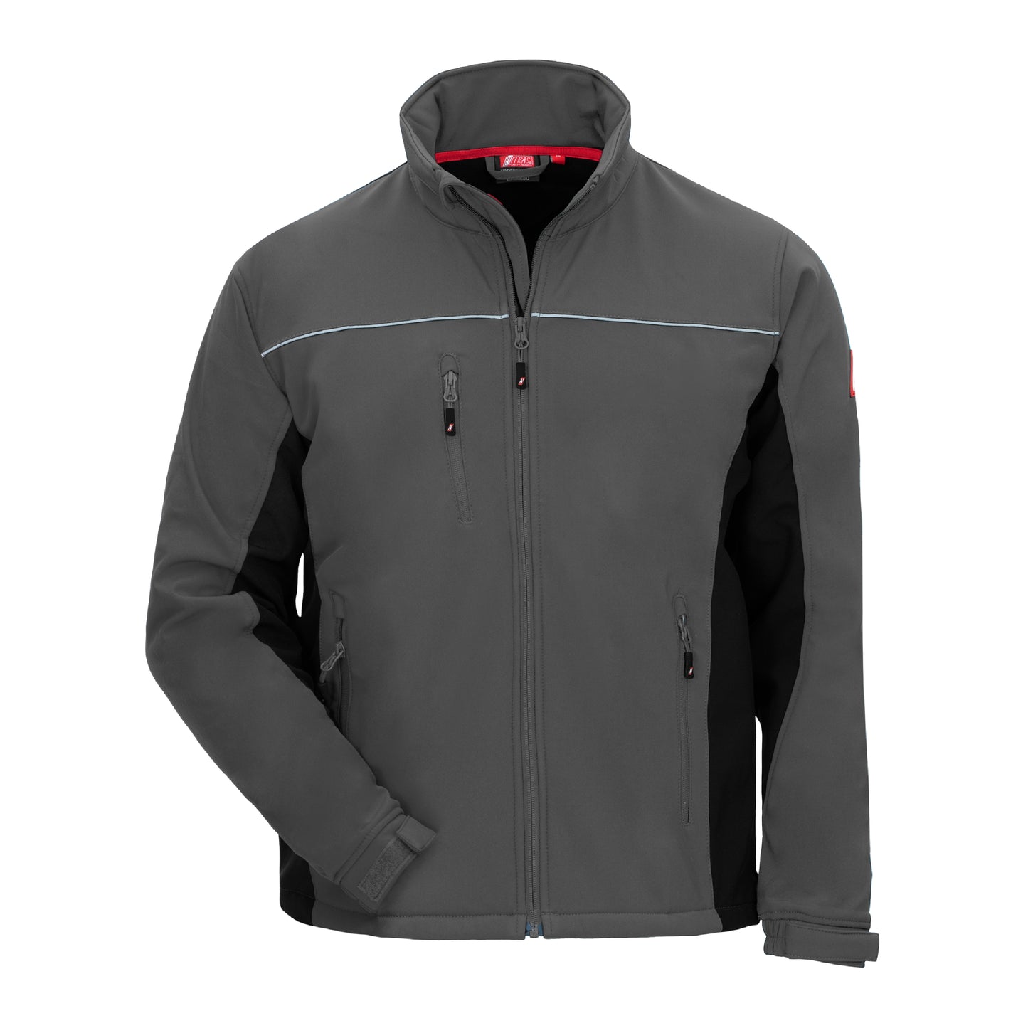 NITRAS MOTION TEX LIGHT, softshell jacket, gray / black