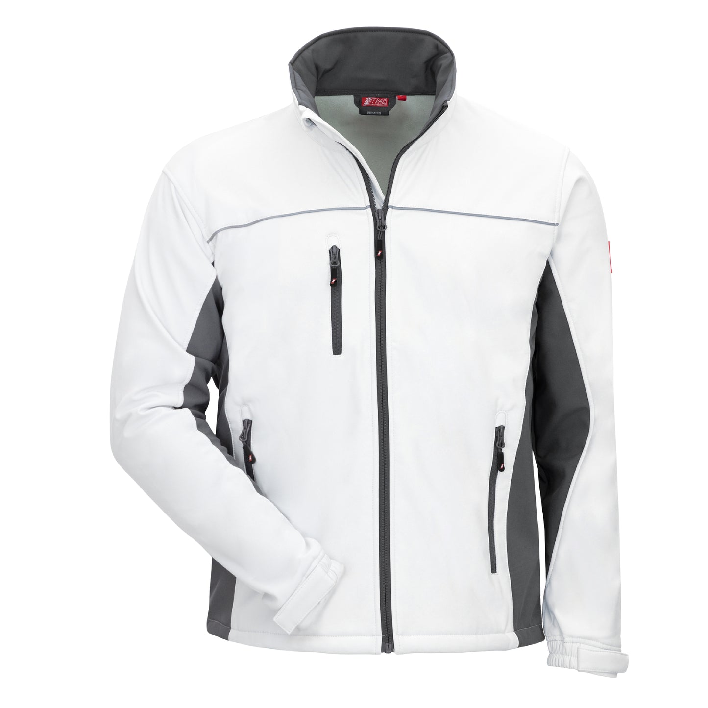 NITRAS MOTION TEX LIGHT, softshell jacket, white / gray