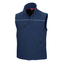 NITRAS MOTION TEX LIGHT, softshell vest, navy blue