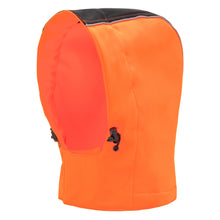 NITRAS removable hood, neon orange / black, OEKO-TEX polyester: 100% | Pack (1 piece)