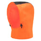 NITRAS removable hood, neon orange / black, OEKO-TEX polyester: 100% | Pack (1 piece)