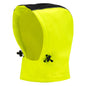 NITRAS removable hood, neon yellow / black, OEKO-TEX polyester: 100% | Pack (1 piece)