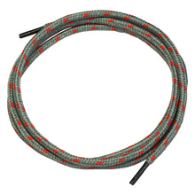 NITRAS shoelaces, gray / red | Pack (1 pair)