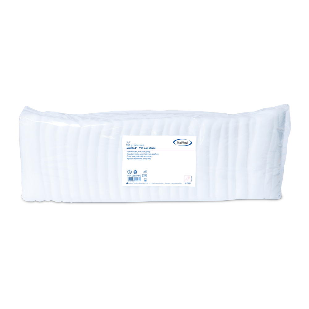 MaiMed-VW zig-zag bandage cotton foil bag