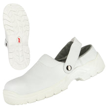 NITRAS CLEAN STEP CL, SB safety clogs, white