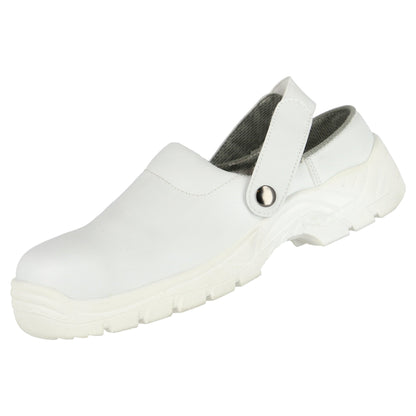 NITRAS CLEAN STEP CL, SB safety clogs, white