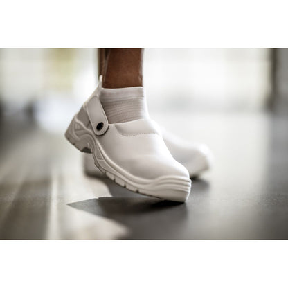 NITRAS CLEAN STEP CL, SB safety clogs, white