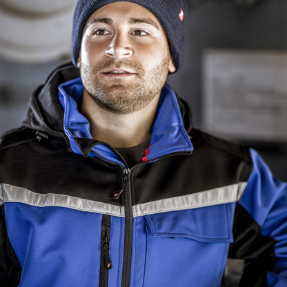 NITRAS MOTION TEX PLUS, softshell jacket, royal blue / black