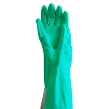 MaiMed-Safety touch chemical protection glove nitrile, green