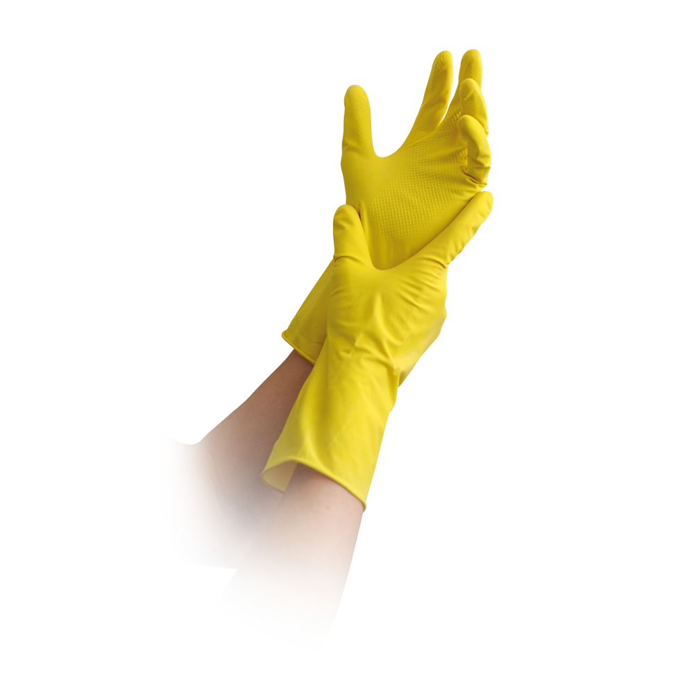 MaiMed household gloves easy touch, yellow