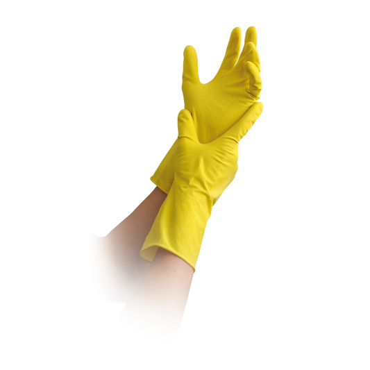 MaiMed household gloves easy touch, yellow
